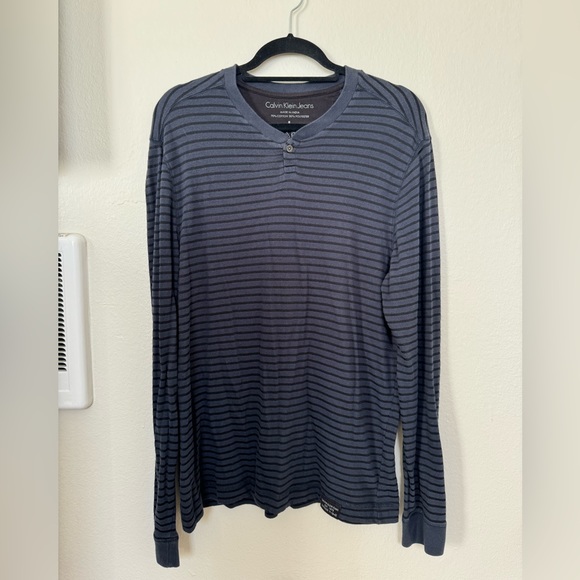 Calvin Klein Jeans Other - Men’s Calvin Klein Striped Long Sleeve